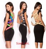 Vestido Com As Costas Personalizadas FRETE GRATIS