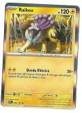 Pokemon Raikou Holofoil Escarlate e Violeta Mega Evolução