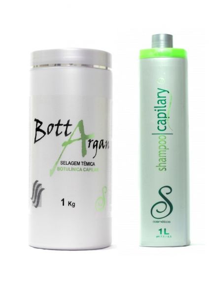 Bott. Argan + Shampoo Anti-Resíduo