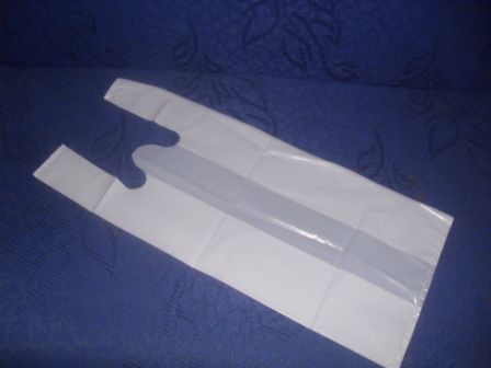 Sacola Reciclada Branca 35x45