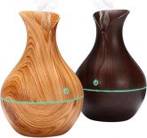 Difusor de Aromas Umidificador Vasinho Purificador Elétrico Ultrassônico 130ml Aroma Ar e Ambiente P