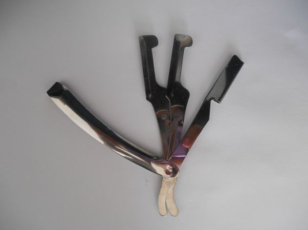 Navalhete de aço inox Super Barba