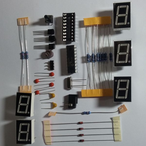 Kit DIY Frequencímetro 50MHz para montar