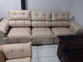 Sofá retrátil e reclinável 3 metros
