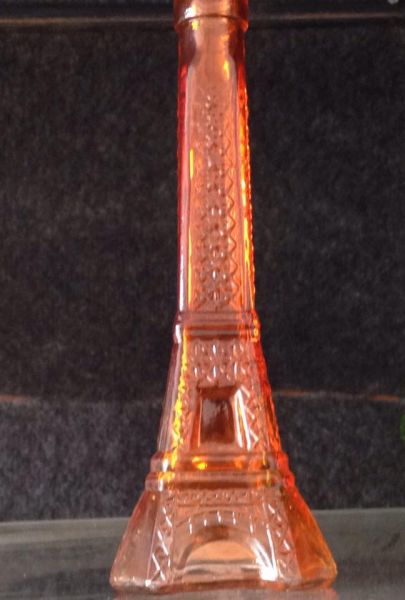 ENFEITE TORRE EIFFEL VIDRO 23CM