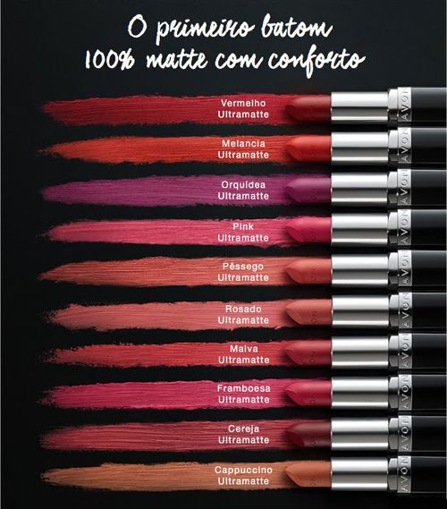Batom Avon Ultra Color Ultramatte FPS15