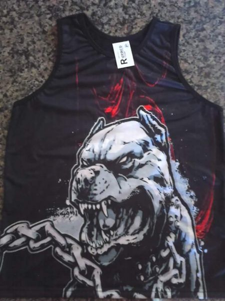 Regatas machão pit bull