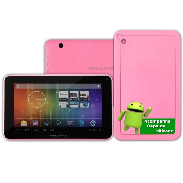 Tablet Bravva Planet BV Android 4.2 - Rosa