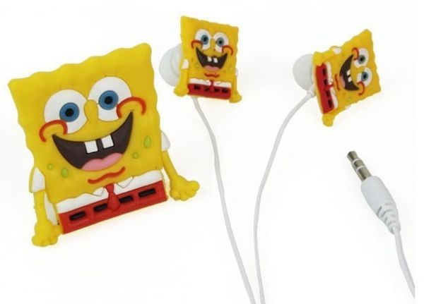 Fone de ouvido  Bob Esponja