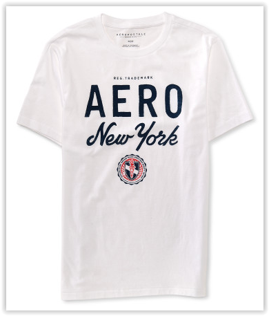 Camiseta Aeropostale -Branca New  York