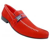 Sapato Social HiperFlex Couro Vermelho Original