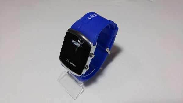 Relógio Led Puma Pulseira de Silicone