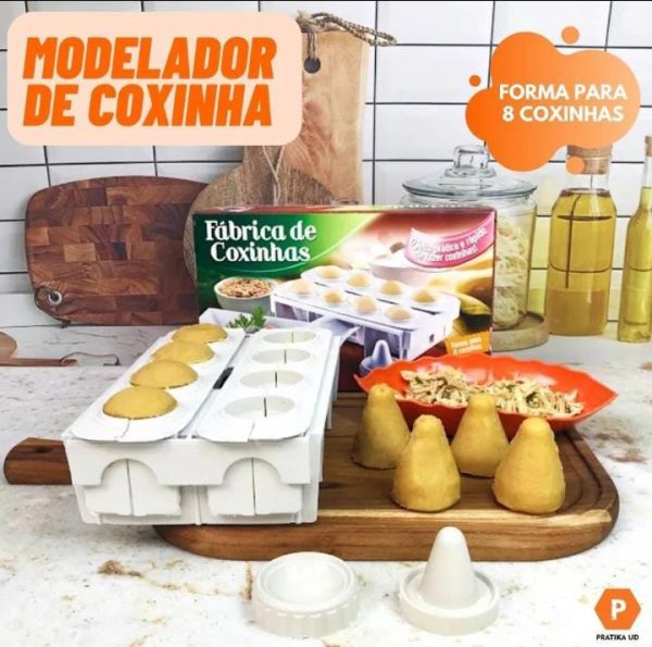 Fabrica Coxinha de 08 Forma