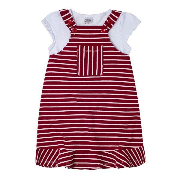 CONJUNTO INFANTIL VERMELHO PANNA
