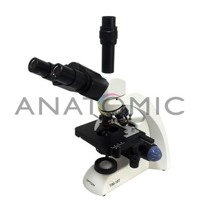 Microscópio Biológico Trinocular c/ Ampl. de 40x até 1000x (opc até 2000X),Ilum LED-CS/AT/TIM-18T