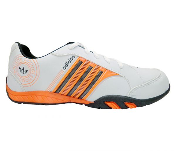 Tênis Adidas F600 Branco e Laranja MOD:12831