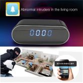 EDAL Mini Câmera 1080 P H.264 Câmera Relógio de Mesa Alarme Ajuste IR Night Vision Cam Wifi IP Relóg