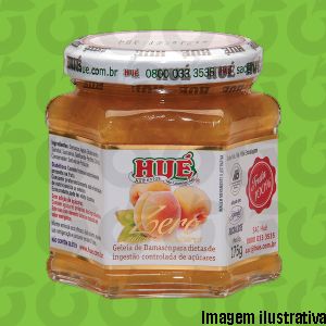 Geleia de Damasco Diet 175 Gramas Hué