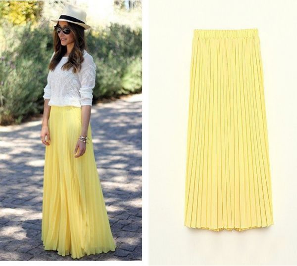 Saia Longa Chiffon