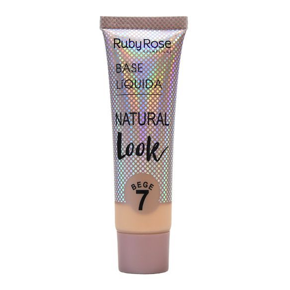 Base Líquida Natural Look Ruby Rose Bege 7