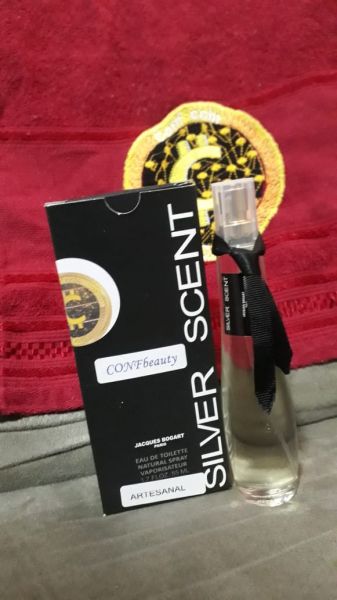 SILVER SCENT- PERFUME MASCULINO- 55ML- ARTESANAL - CONTRATIPO - BÔNUS 80% EM CONFCOIN