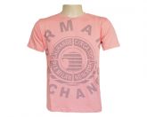 Camisa Armani Exchange Salmão
