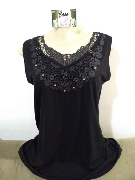 Blusa Regata com Gripir