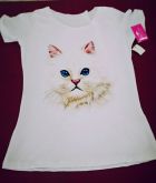 Camiseta gatinha