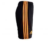 Short Adidas Preto e Laranja