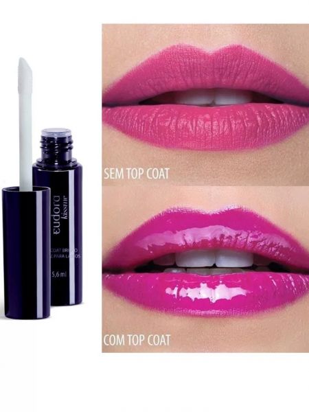 Soul Kiss Me Top Coat Brilho Verniz Para Lábios