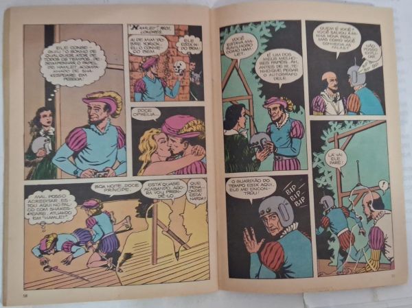 Gibi antigo Mandrake Especial 12 Caçada ao viajante do tempo