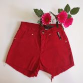 Short Hot Pants Cintura Alta. Levanta bumbum.