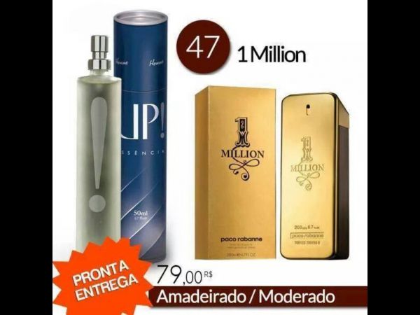 UP! Essência 1MILION 50ml Masculino