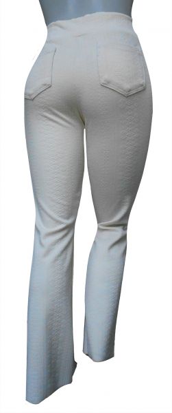 calça flare ou reta offwhite(48/50-52/54),bolsos frente e atrás, jacquard gramatura alta(grosso)