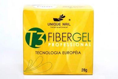 Gel UV T3 Fiber Gel Unique Nail Pink 28gr