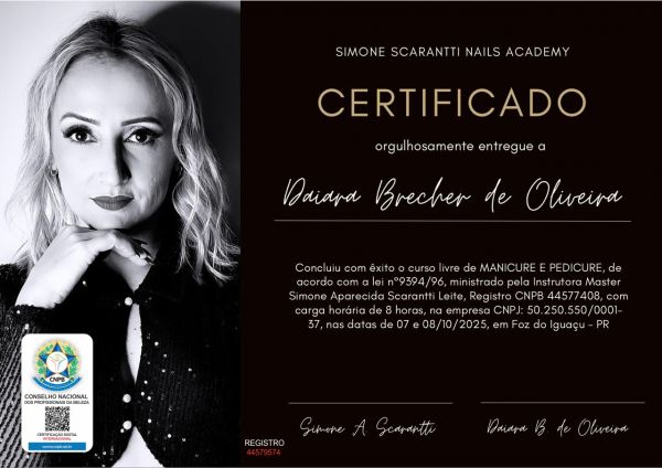 DAIARA BRECHER DE OLIVEIRA