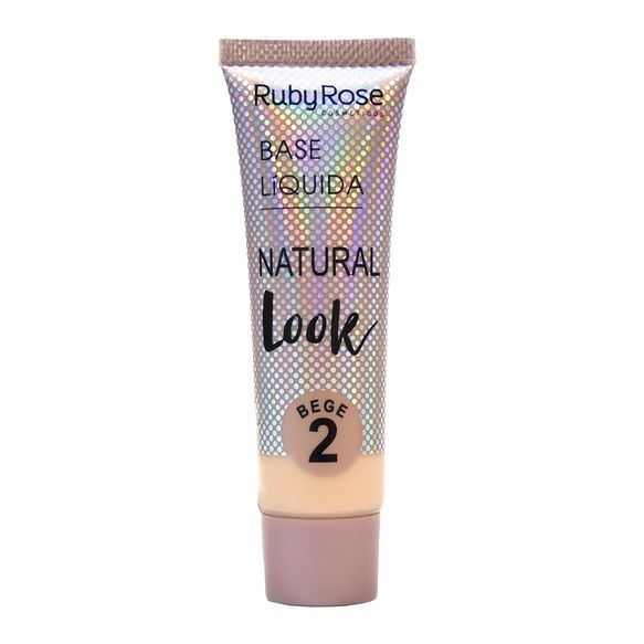 Base Líquida Natural Look Ruby Rose Bege 2
