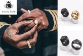 Anel de casamento titanium aço