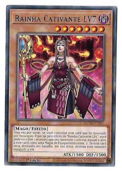 Yu-Gi-Oh Rainha Cativante LV7 - Rara