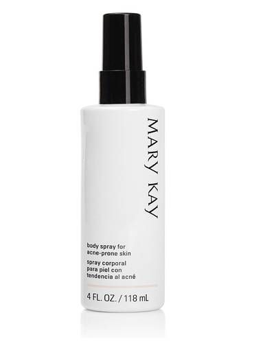 4.Spray Corporal para Pele com Tendência à Acne