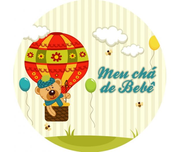 Papel Arroz Chá de Bebe Redondo 026 1un