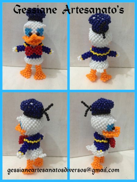 Passo a passo Pato Donald