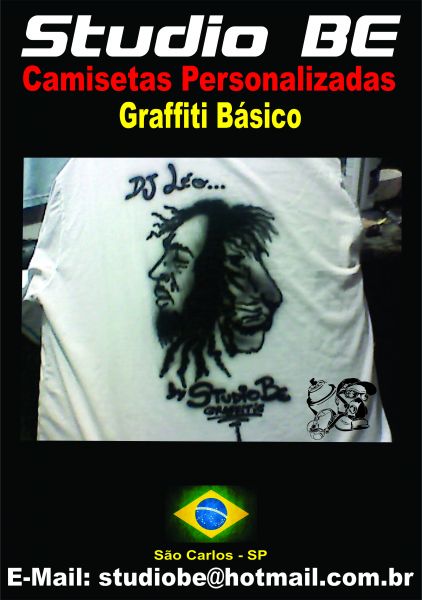 Camiseta Aerografada Promocional