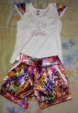 Conjunto c/ short cetim
