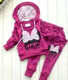 Conjunto Menina Minie com touca