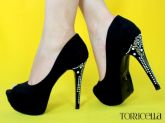 Sapato Peep Toe Torricella Ref. 60.009B