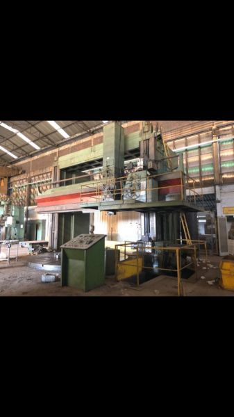 Torno vertical CNC SCHNEIDER-TITANIC Placa 4500mm