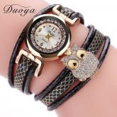 DUOYA RELÓGIO FEMININO SIMPLICIDADE E BELEZA RELÓGIO QUARTZO