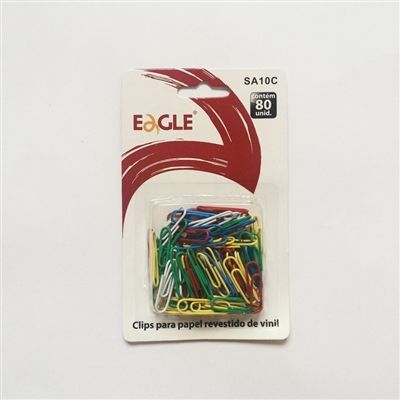 Clips Coloridos  80 Un Eagle