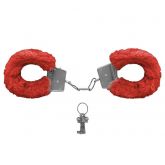 ALGEMA DE METAL PELÚCIA REVESTIDA FUR LOVE CUFFS SEXY IMPORT